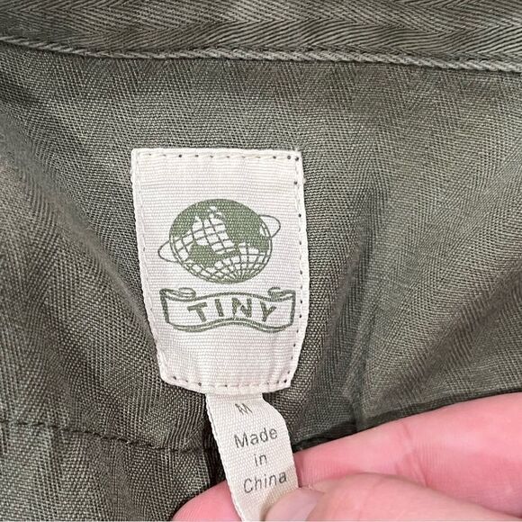 Anthropologie Olive Utility Jacket - Picture 6 of 6